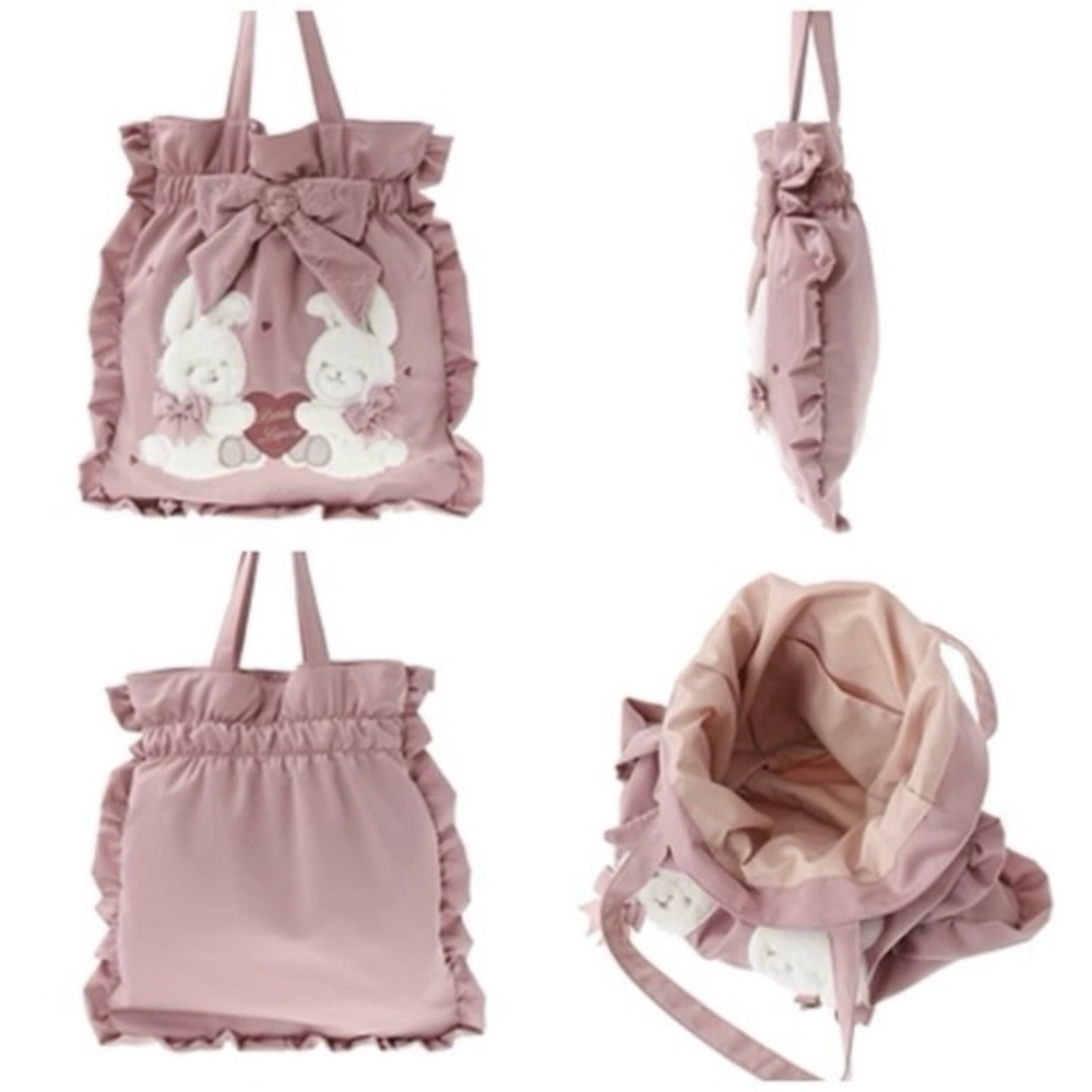 Liz Lisa Petits Lapin Ribbon Tote Bag - Picture 2 of 4